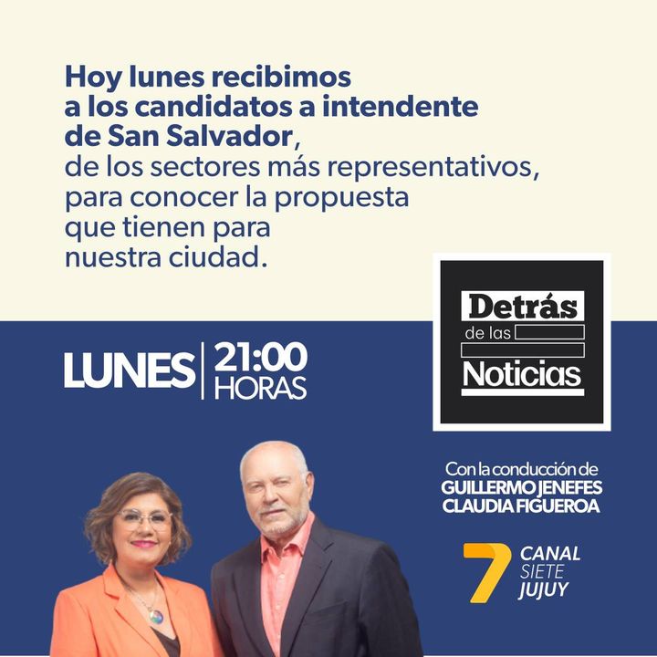 Hoy #lunes recibimos a los candidatos a intendente de San Salvador de Jujuy de los sectores más representativos, para conocer su…